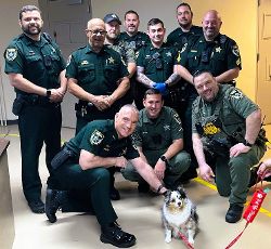 FCSO Introduces Therapy K-9 for Detention Deputies 