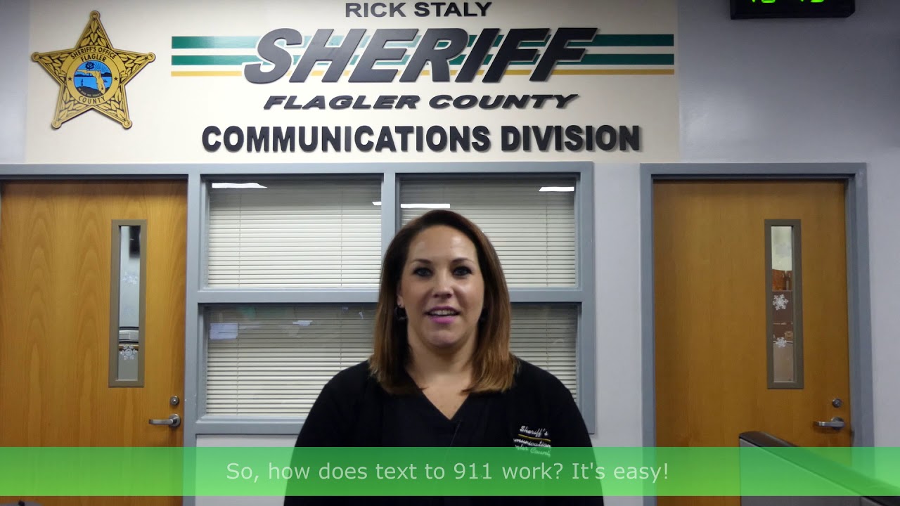 Text to 911 is Now Available in Flagler County!