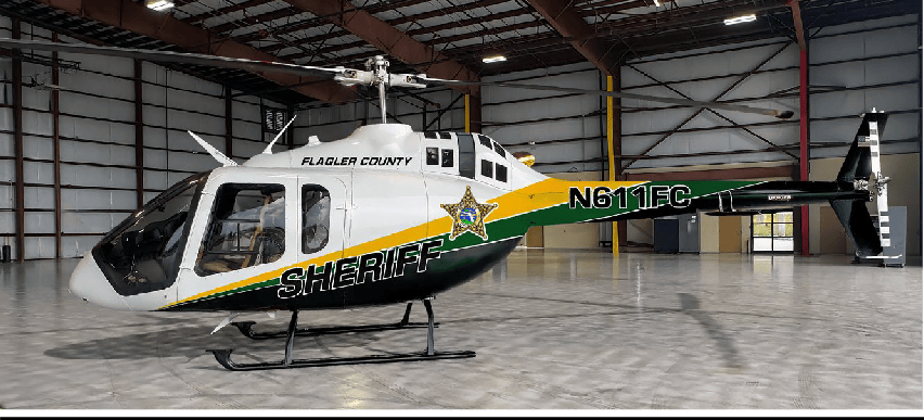 Flagler County Sheriff’s Office Bell 505 Helicopter (Artist Rendering)