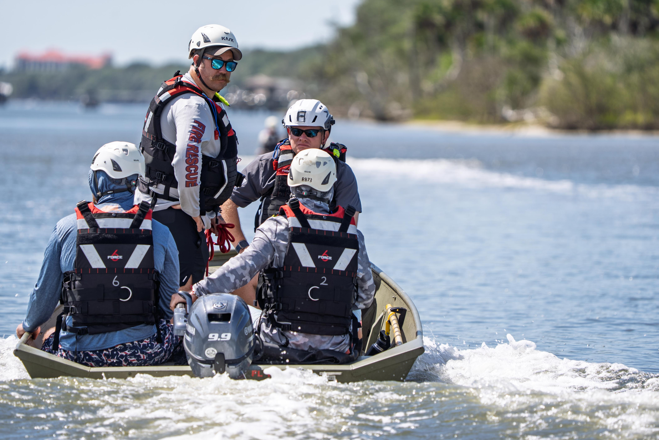 FCFR and FCSO conduct swiftwater/flood rescue training in preparation for hurricane season