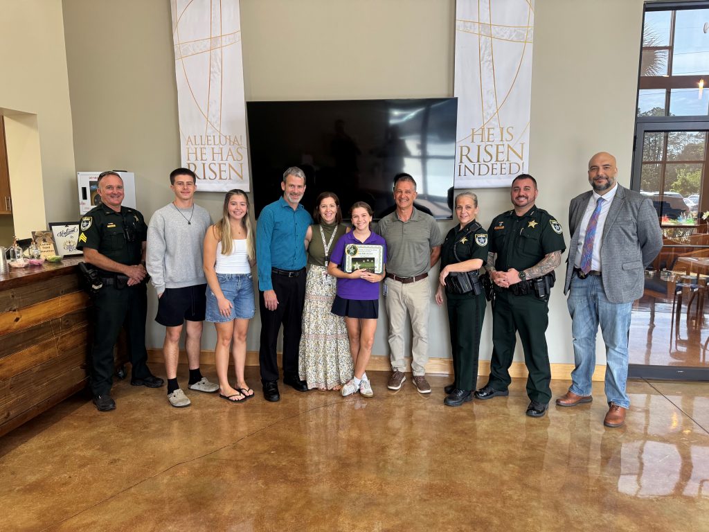 Mia Hoeni, Christ the King School (FCSO) Great Kid Awards