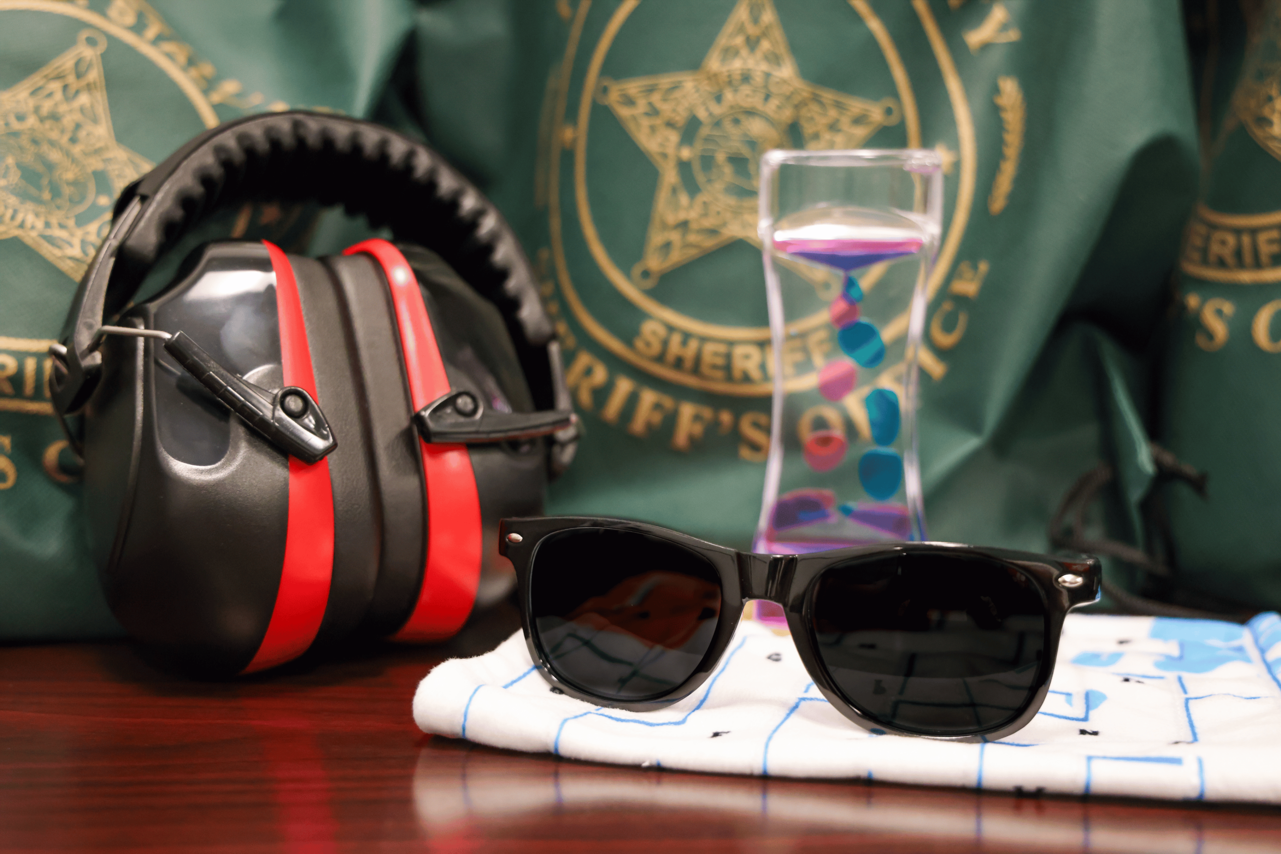 Items contained in each sensory support kit.