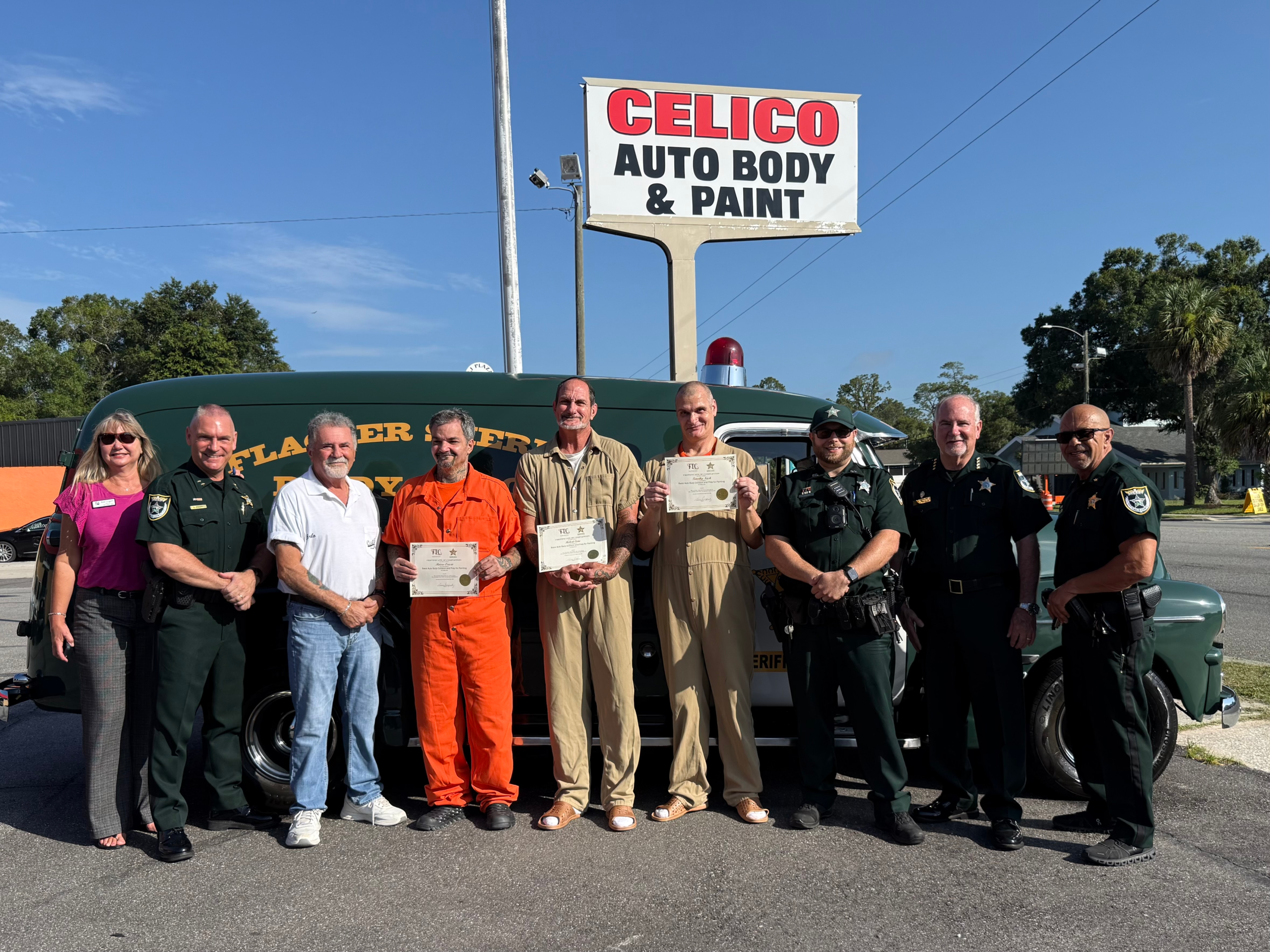 Auto Body Collision Program Graduates